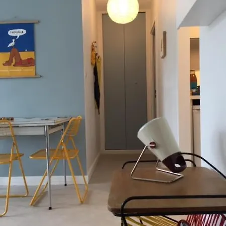 아파트 Le Joli Appartement De Trouville *
